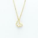 Van Cleef & Arpels Sweet Alhambra Papillon Pendant Necklace