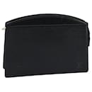 LOUIS VUITTON Epi Trousse Crete Pouch Black M48402 LV Auth 98997 - Louis Vuitton