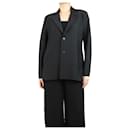 Black single breasted jacket - size - Issey Miyake