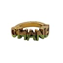 Chanel 01P Gold Band Ring