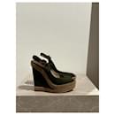 CHRISTIAN LOUBOUTIN Sandals T.EU 38 Cloth - Christian Louboutin