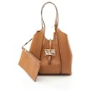 Tod's Leather T Timeless Shopping Bag Tote XBWTSBA0200Q8ES410
