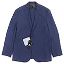 Navy XL Single Tailored Jacket Polyester - Autre Marque