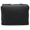 Hermes Black Canvas and Leather Briefcase - Hermès