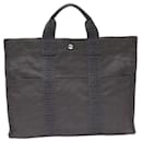 Hermes Canvas Herline Tote Bag Gray - Hermès
