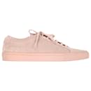 Woman by Common Projects Achilles Sneakers in Pink Suede - Autre Marque