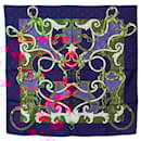 Hermes Silk Scarf LINSTRVCTION DV ROY - Hermès