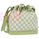 LOUIS VUITTON Bolsa de Ombro Noe BB Damier Azur N41220 LV Auth 99058 - Louis Vuitton