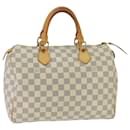 LOUIS VUITTON Damier Azur Speedy 30 Hand Bag N41533 LV Auth 83073 - Louis Vuitton