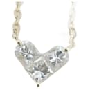 K18YG Diamond Mysterious Heart Necklace - Autre Marque