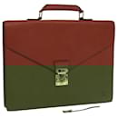 LOUIS VUITTON Epi Serviette Conseiller Briefcase Brown M54423 LV Auth bs19535 - Louis Vuitton