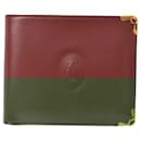 Cartier Bi-fold Wallet in Bordeaux