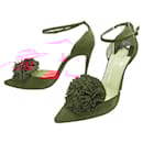 CHRISTIAN LOUBOUTIN TSAROU POM 37 SUEDE PUMPS SHOES - Christian Louboutin