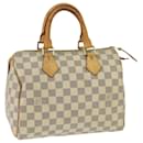 LOUIS VUITTON Damier Azur Speedy 25 Hand Bag N41534 LV Auth 69312 - Louis Vuitton