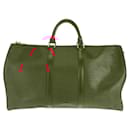 Louis Vuitton Epi Leather Keepall 50 Bag