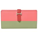Hermes Trifold Wallet Rose Lipstick - Hermès