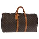 LOUIS VUITTON Monogram Keepall 60 Boston Bag M41422 LV Auth 102176 - Louis Vuitton