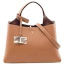 Tod's Micro Handbag in Brown Leather