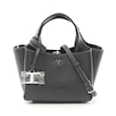 Tod's Micro Handbag in Black Leather