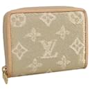 LOUIS VUITTON Monogram Laminated Jacquard Zippy Coin Purse M82483 Auth 100863SA - Louis Vuitton