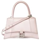 BALENCIAGA Hourglass Leather Bag in Pink - 102269 - Balenciaga