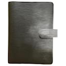 Louis Vuitton Epi Agenda MM R20042 Notebook