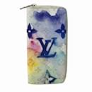 Louis Vuitton Watercolor Zippy Wallet Vertical