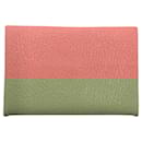Hermes Calvi Pink Card Case - Hermès