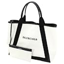 Balenciaga Navy Cabas
