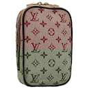 LOUIS VUITTON Poche Digital Mini Usu Monograma Vermelha M60001 LV Auth 103494 - Louis Vuitton