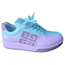 GIVENCHY 4G SNEAKERS IN CALF LEATHER. - Givenchy