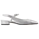 Sling Back Oceano - Carel - Leather - Argenté - Autre Marque