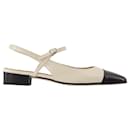 Oceano Flat Shoes - Carel - Leather - Beige - Autre Marque