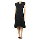 Black sleeveless midi dress - size UK 8 - Autre Marque