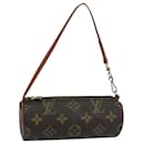 LOUIS VUITTON Monogram Papillon Pouch LV Auth 103905 - Louis Vuitton