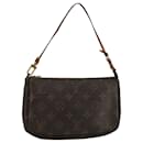 LOUIS VUITTON Monogram Pochette Accessoires Pouch M51980 LV Auth 103487 - Louis Vuitton