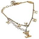 Louis Vuitton Gold Plated Charm Bracelet