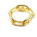 Anneau de foulard Dunkel en or Hermes Lukade Chne - Hermès