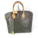 Louis Vuitton Monogram Lockit MM Handbag