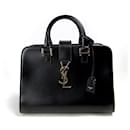 Yves Saint Laurent Baby Cabas Leather Handbag