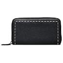 Portefeuille long zippé Selleria en cuir Fendi 7M0210