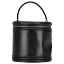 Louis Vuitton Epi Cannes Handbag Black Leather