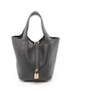 Hermes Picotin Lock PM Handbag Black - Hermès