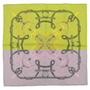 Hermes Silk Scarf Belt Pattern Green - Hermès