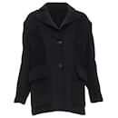 Dior cashmere teddy textured pocketed coat