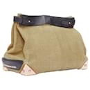 Alexander Wang Adele Canvas Metal Corner Lunch Clutch Bag - Autre Marque