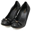 Louis Vuitton Monogram Mahina Leather Pumps