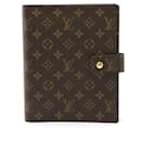 Louis Vuitton Monogram Agenda GM Notebook Cover