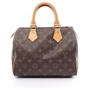 Louis Vuitton Speedy 25 Handbag Monogram Brown