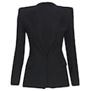 Maison Martin Margiela square cut padded shoulder blazer jacket